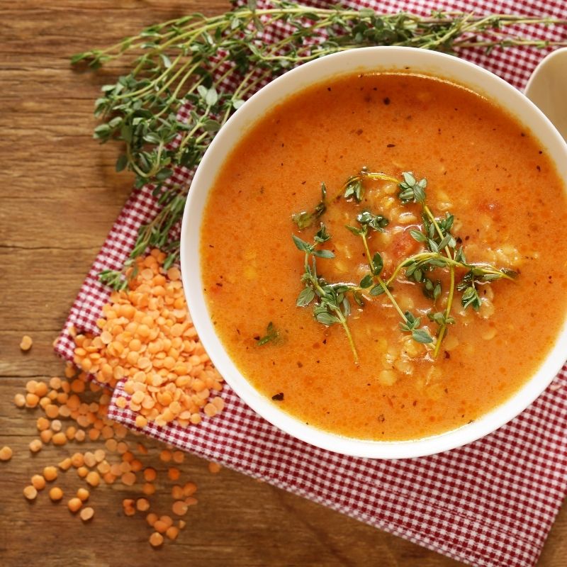 Kırmızı Mercimek 1 Kg (Simav Yöresi)