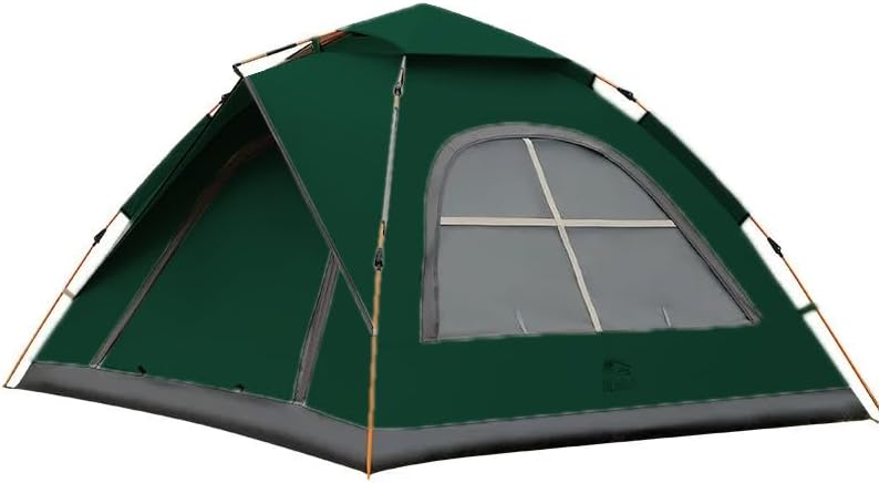 4 Kişilik Otomatik Çadır Çift Kapılı Sineklikli Su ve Rüzgar Geçirmez Çadır 220x200x145cm