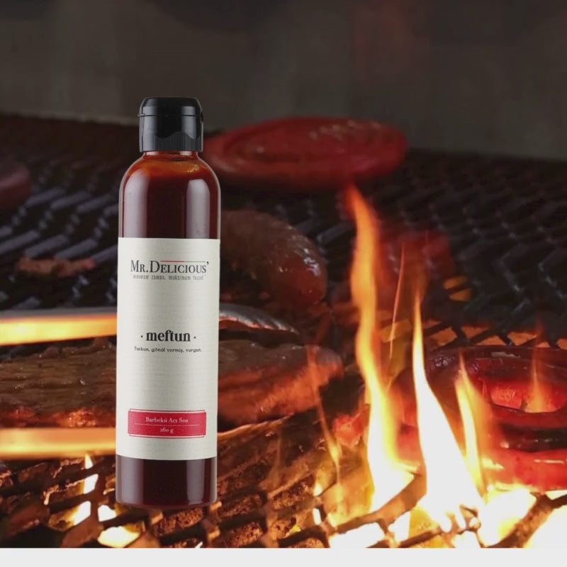 Barbekü acı sos 260 gr -Meftun -