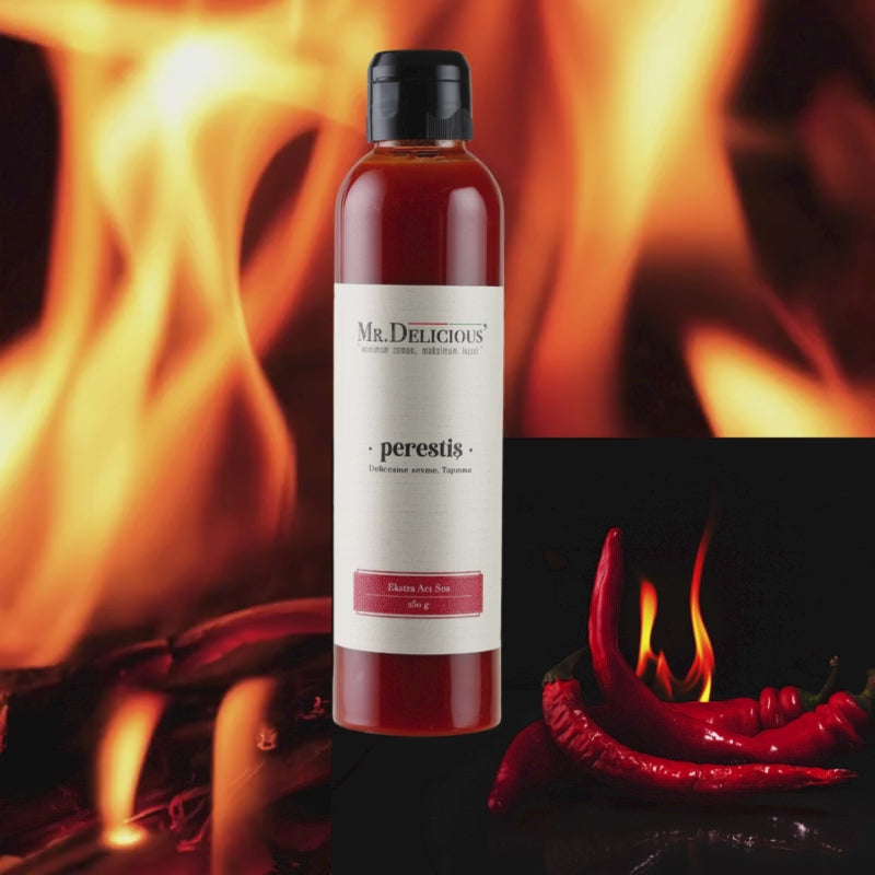 Extra acı sos 250 gr -perestiş -(Delikanlım)