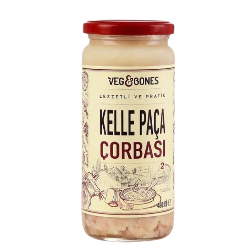 Vegandbones Kelle Paça Çorbası 480 ML
