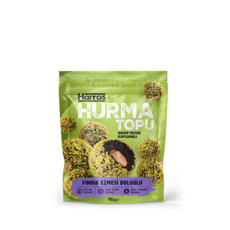 Antep Fıstık Kaplı Hurma Topu 96 Gr