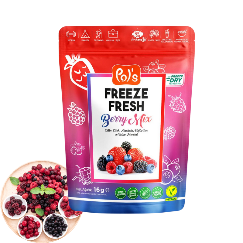Berry Mıx Freeze Dried 16 gr