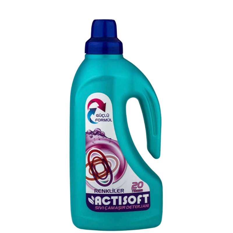 Actisoft Renkliler Sıvı Çamaşır Deterjanı 1500 ML