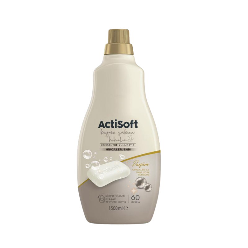 Actisoft Beyaz Sabun Konsantre 1500 ML