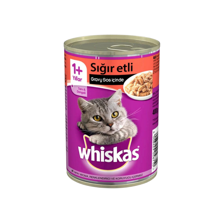 Sığır Etli Yaş Kedi Maması 400 gr