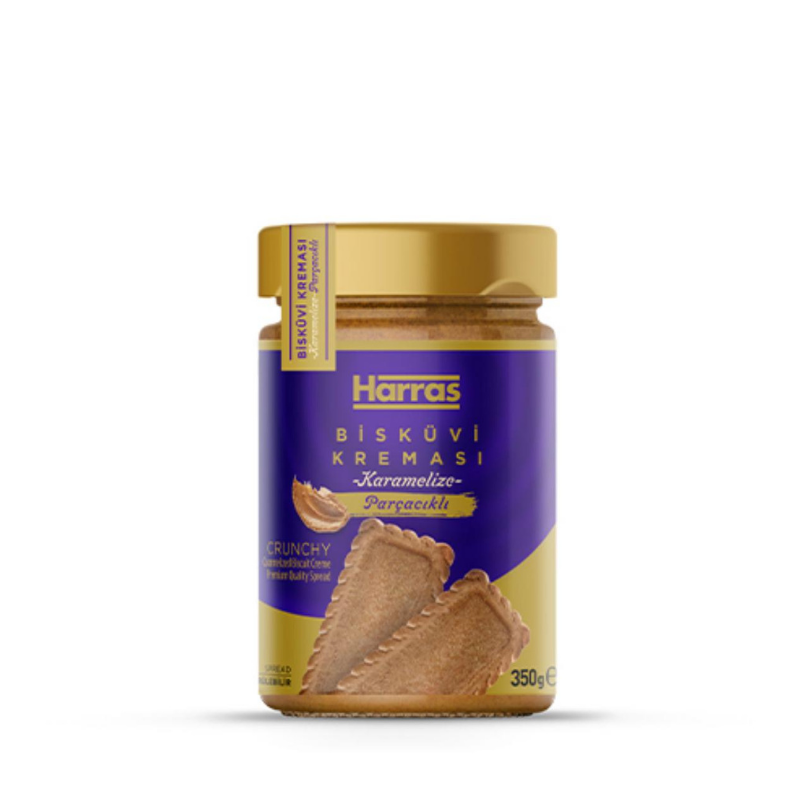 Karamelize Bisküvi Kreması Crunchy 350 gr Kvnz