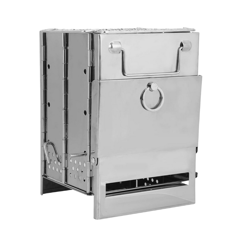 Katlanır Paslanmaz Çelik Outdoor Sobası