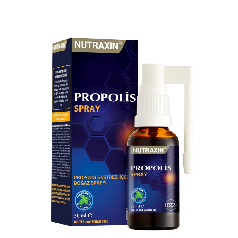 Propolis Ekstresi İçeren Boğaz Spreyi 30 mL