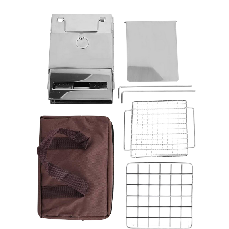 Katlanır Paslanmaz Çelik Outdoor Sobası