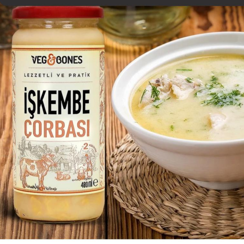 Vegandbones İşkembe Çorbası 480 ML
