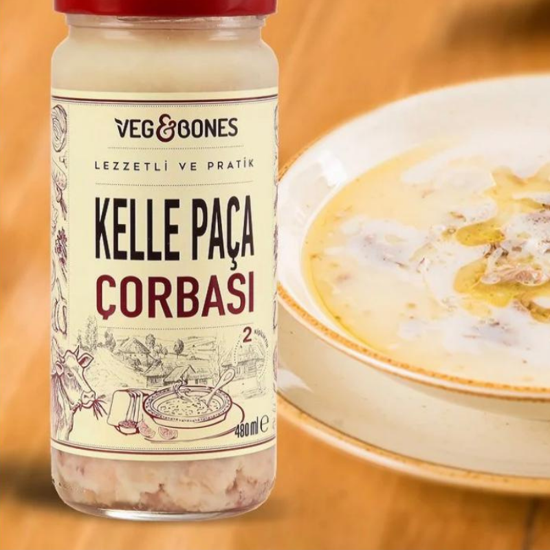 Vegandbones Kelle Paça Çorbası 480 ML